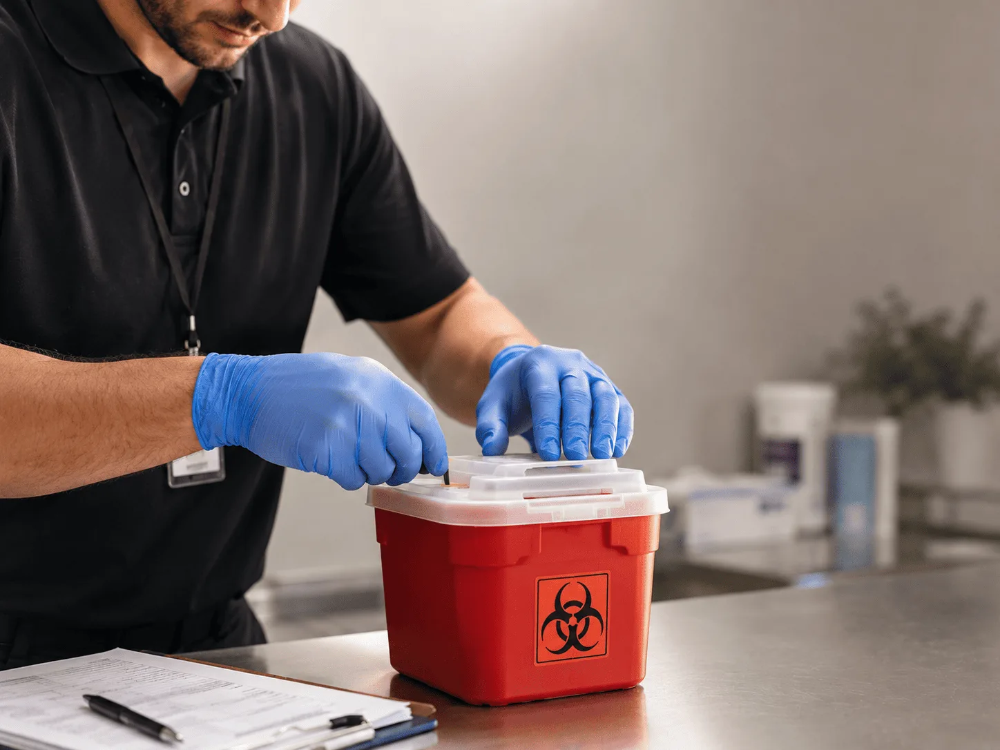 Why choose Sharps Waste Disposal in Carnegie, OK
